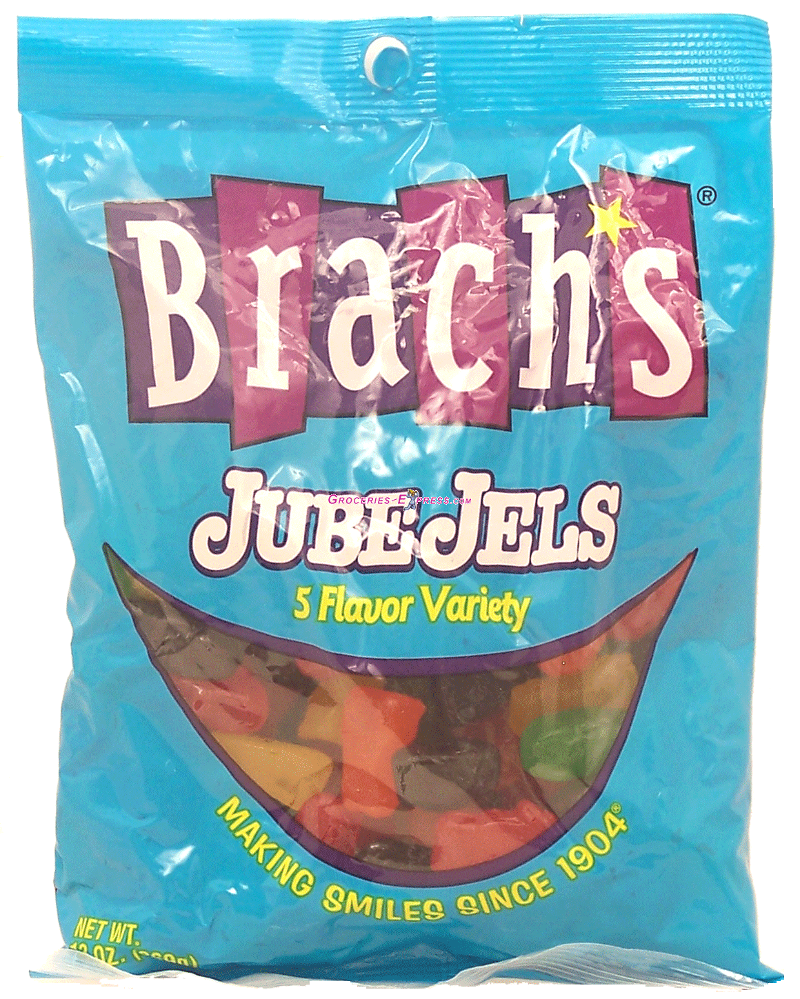Brach's&nbsp;&nbsp;jube jels 5 flavor variety gummi candies Full-Size Picture